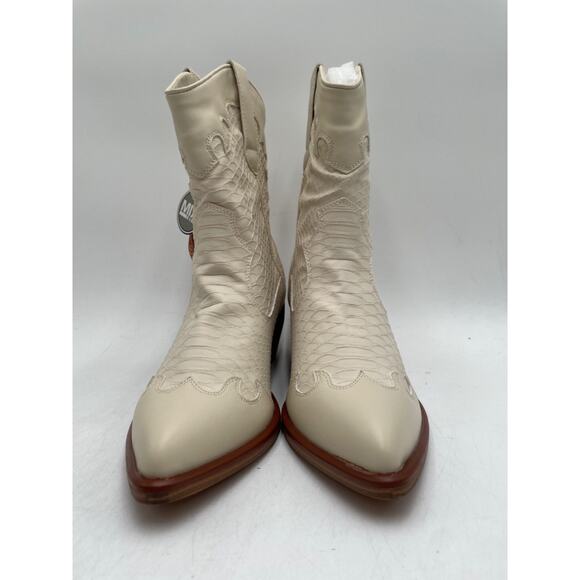 MIA KAINE IVR MH2827 Women's NEW Western Boot White US Size 8.5 M NIB - Picture 5 of 11
